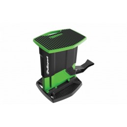 Caballete plegable movil de plástico Polisport Verde