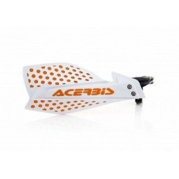 PARAMANOS ABIERTO X ULTIMATE ACERBIS Blanco/Naranja