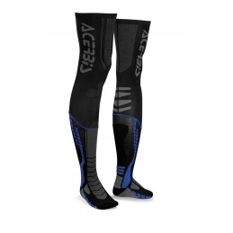 CALCETINES X-LEG PRO ACERBIS S/M / Negro/Azul