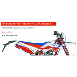 Adhesivos Beta RR 50 2T Racing 2018 – Ref. 024.43.038.82.00
