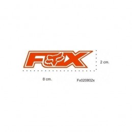 Adhesivo FOX 8x2 ROJO