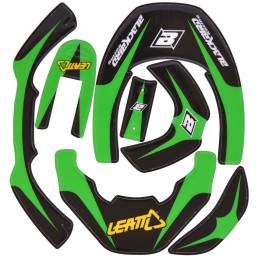 Adhesivos Para LEATT BRACE Blackbird Racing 5075 Verde
