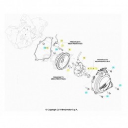 STATOR ENDURO 4T 2010 006100200000 - 026100058200