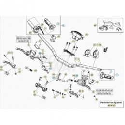 KIT PARAMANOS RR 2T-4T BLANCOS 026460058251 - 049460008251
