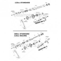 Distanciador 125-200cc - 125 RACING 026090440000