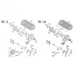 Nº 3 Disque Embrague 2mm -...