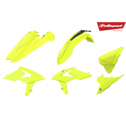 JUEGO PLASTICOS BETA 18-19 POLISPORT Amarillo Fluor