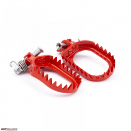 Estriberas Acero Punk S3 Beta Rojo