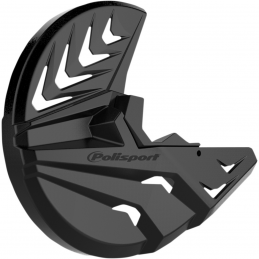 PROTECTOR DISCO Y HORQUILLA BETA POLISPORT 2013-2018 Negro