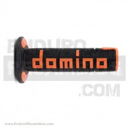 Puños Domino Off Road A360 Negro/naranja