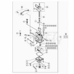CHICLE MIN. 48 CARBURADOR KEIHIN - 1642348000