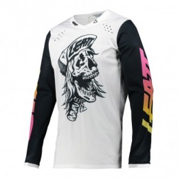 Camiseta Leatt Moto 4.5 Lite S / Blanco/Negro