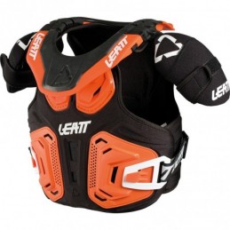 Peto&Collarín Leatt Fusion 2.0 Junior XXL 150-165cm / Naranja