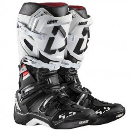 Botas Leatt GPX 5.5 FlexLock US7/EU40.5 / Blanco/Negro