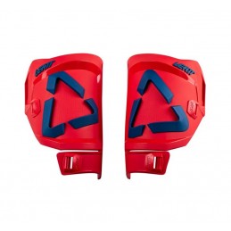 Espinillera kit Leatt 5.5 US7-9 / Azul/Rojo