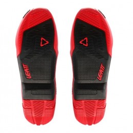 Par de Suela Leatt 4.5-5.5 US12/13 / Rioja/Negro