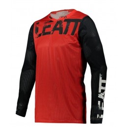 Camiseta Leatt Moto 3.5 Jr XL/EU150/160cm / Rojo