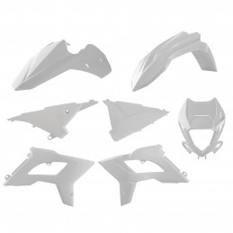 PLASTICOS BETA 2021 KIT REMODELACIÓN POLISPORT (Para Betas RR 2T/4T 2013-2017) Blanco