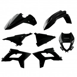 PLASTICOS BETA 2021 KIT REMODELACIÓN POLISPORT (Para Betas RR 2T/4T 2013-2017) Negro
