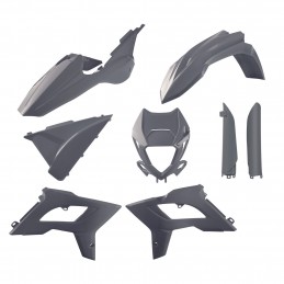 PLASTICOS BETA 2021 KIT REMODELACIÓN POLISPORT (Para Betas RR 2T/4T 2018-2019) Gris