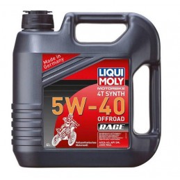 MOTORBIKE 100% sintético 4T 5W-40 OFFROAD RACE - LIQUI MOLY - OIL3018 - OIL3019 4 L