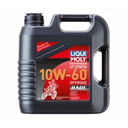 MOTORBIKE 4T SYNTH 10W-60 OFFROAD RACE - LIQUI MOLY - OIL3053 - OIL3054 4 L