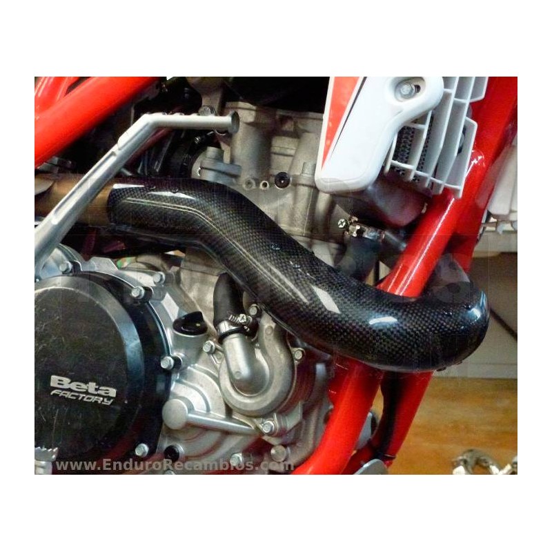 Protector de escape carbono PE 313