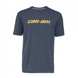 CAMISETA LOGO CAN-AM - 2022 XS / Azul Oscuro
