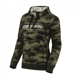 SUDADERA MUJER CON CAPUCHA - 2022 XS / Camuflaje
