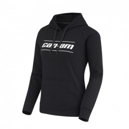 SUDADERA MUJER CON CAPUCHA - 2022 XS / Negro