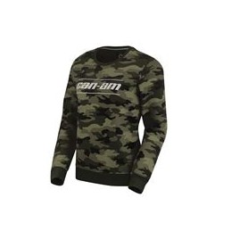 SUDADERA MUJER SIN CAPUCHA - 2022 XS / Camuflaje