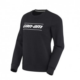 SUDADERA MUJER SIN CAPUCHA - 2022 XS / Negro