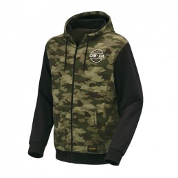 CHAQUETA PREMIUM CON CAPUCHA - 2022 S / Camuflaje