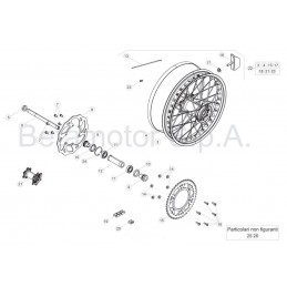 TORNILLO TGS M8X26 10-9 DACR - 3196827000