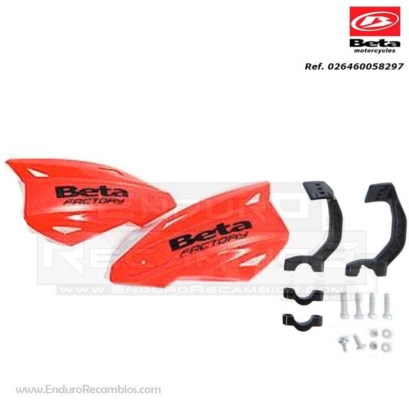 KIT PARAMANOS RR 2T-4T ROJOS - 026460058297 - 049460008297