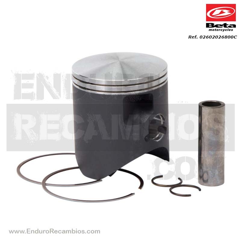 PISTON D- 66,37 C RR 2T 250 - 02602026800C - 02602062800C