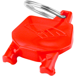 Llavero Portanúmero Rojo