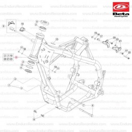 CHASIS ENDURO RR 4T 350CC...