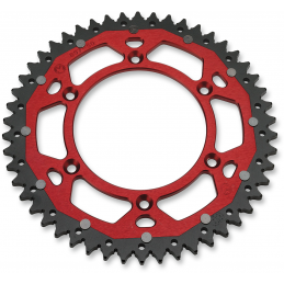 CORONA DOBLE COMPUESTO NEGRO-ROJO Rojo / 50