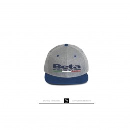 GORRA GRIS-AZUL