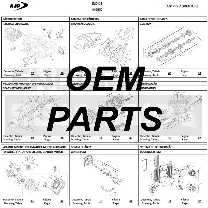 CREMALLERA Z50 PR5 MORAD 00RTS01A0078 AJP