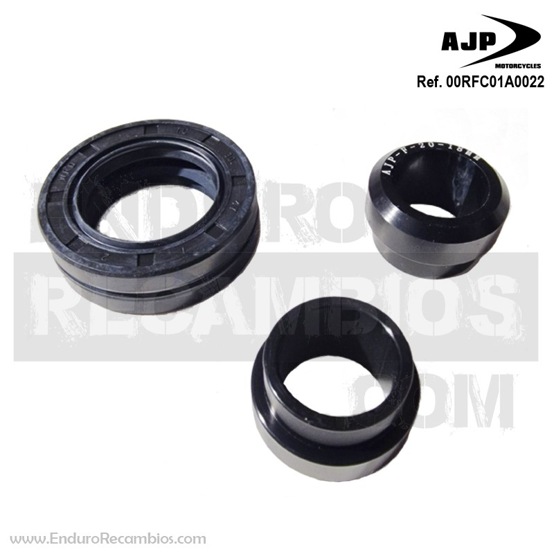 Conjunto buje-sello del cubo delantero para AJP 00RFC01A0022