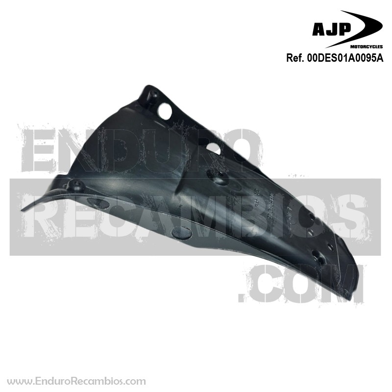 Protección guardabarros con agujero trasero para AJP 00PLS01A0106A