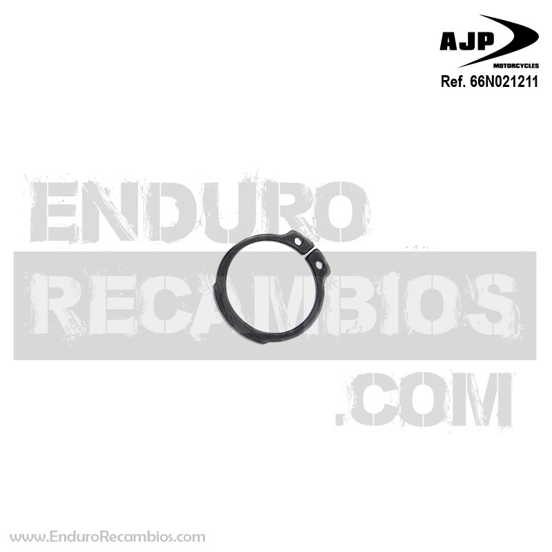 Anillo elástico engranajes y piñón de ataque (din 471 25 mm) para AJP 66N021211