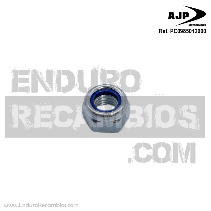 Tuerca con freno (din 985 M12) para AJP PC0985012000