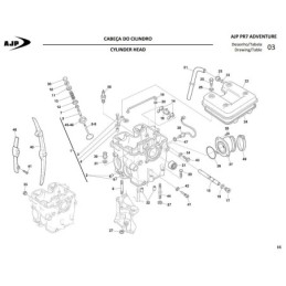Inserto de ajuste de válvula 2,55 MM para AJP 8V00A4162