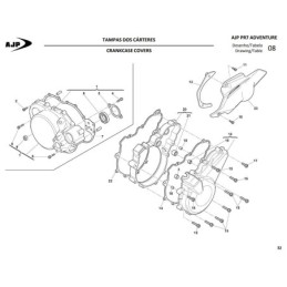 Cojinete de agujas (hk 1015) para AJP 800086243