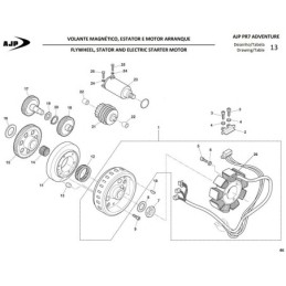 Arandela resorte (7.3x4.3x0.9) para AJP 62ND15534