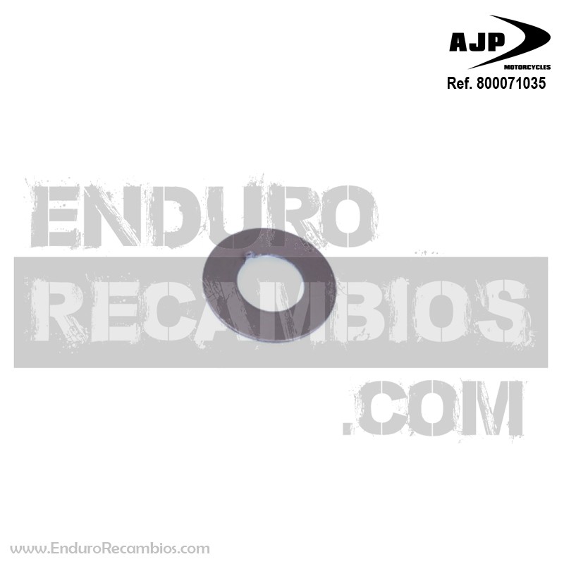 Arandela de bloqueo eje de equilibrio (16x32.3x1) para AJP 800071035