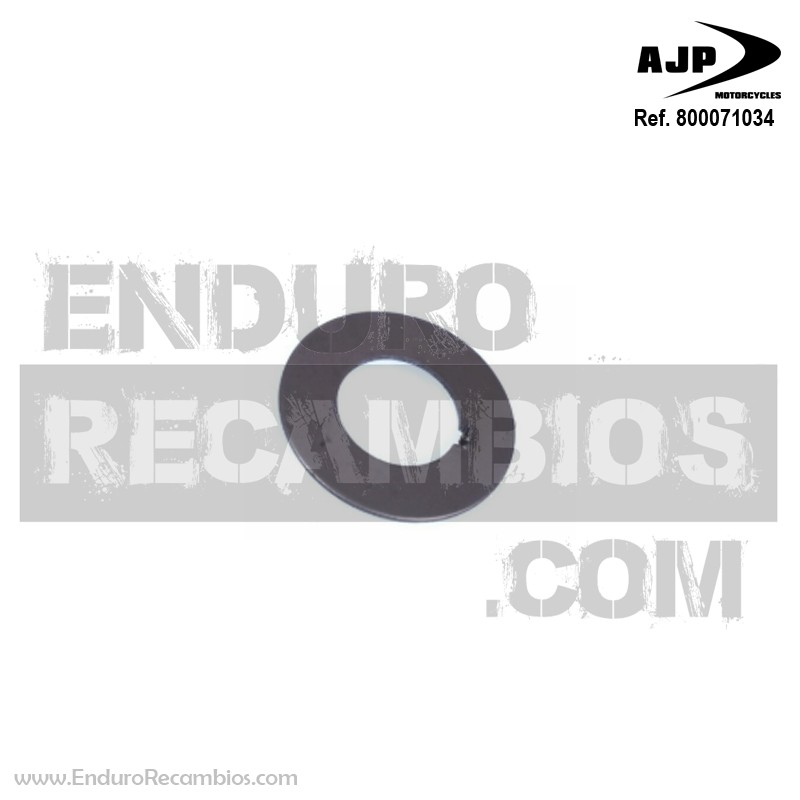 Arandela de seguridad del eje de equilibrio (18x35x1) para AJP 800071034